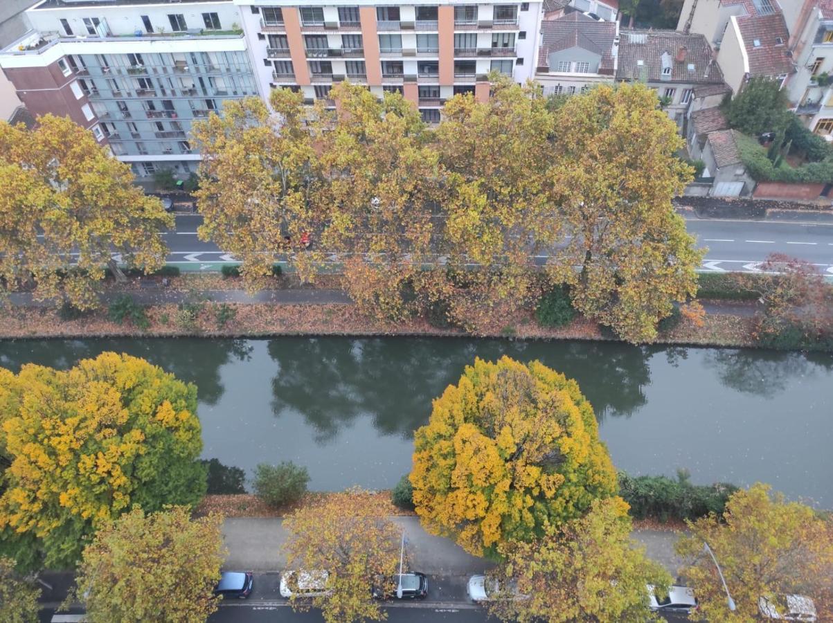 ☆ 16Eme Ciel ☆ Proche Gare ☆ Vue Panoramique ☆ Clim. Apartment Toulouse Bagian luar foto