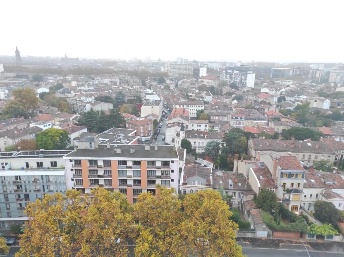 ☆ 16Eme Ciel ☆ Proche Gare ☆ Vue Panoramique ☆ Clim. Apartment Toulouse Bagian luar foto